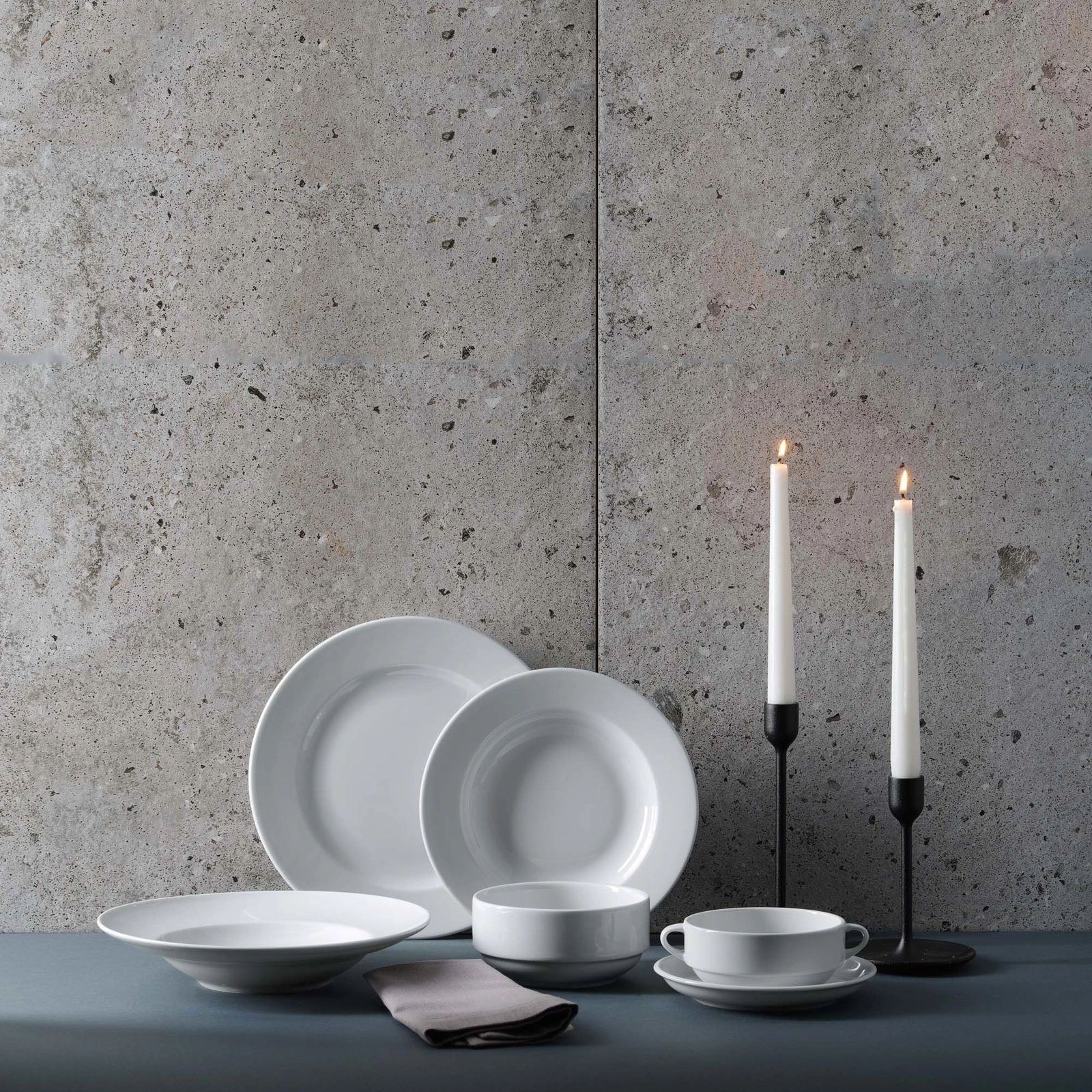 Pojemnik na wykałaczki porcelanowy BIANCO | FINE DINE 799246