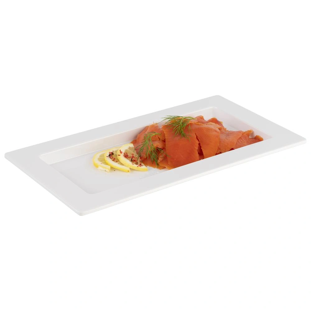 Taca FRAMES, GN 1/3, melamina, kolor biały | APS 84048