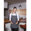 Fartuch krótki Basic 75 x 60 cm z kieszenią i klamerką antracyt | KARLOWSKY BLS 6-5-Stck
