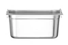 Pojemnik GN 1/3, gł. 15 cm stalowy z uchwytami | HENDI 817445