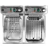 Frytownica elektryczna 2-komorowa 2x11,5 l | YATO YG-04624