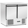 Stół chłodniczy 2-drzwiowy 257 l, bez rantu, z agregatem dolnym | FORGAST FG07007