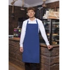 Fartuch kucharski Basic 75 x 100 cm niebieski | KARLOWSKY BLS 3-6-Stck