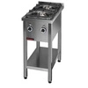 Kuchnia gastronomiczna gazowa 2-palnikowa | KROMET 000.KG-2M