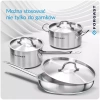 Pokrywka stalowa do garnków Forgast śr. 28 cm | FORGAST FG02280