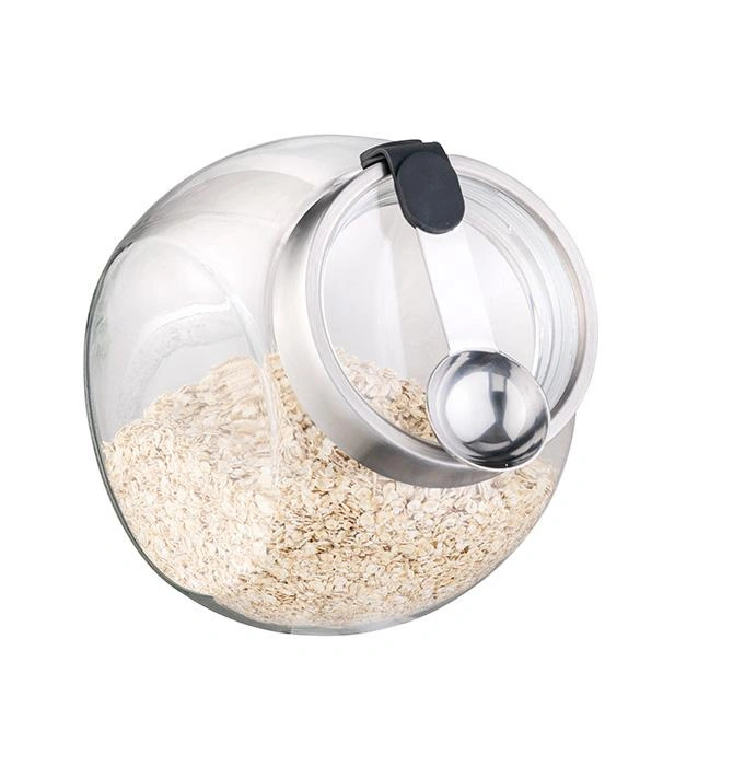 Słoik do przechowywania, z łyżeczką i zakrętką, 17x12.5x18 cm, 2.2 l | APS 636