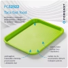 Taca fast food zielona wym. 40x30 cm | FORGAST FG12522