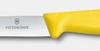 Nóż do warzyw i owoców Swiss Classic, ostrze gładkie, żółty, dł. ostrza 10 cm | VICTORINOX 6.7708.C1