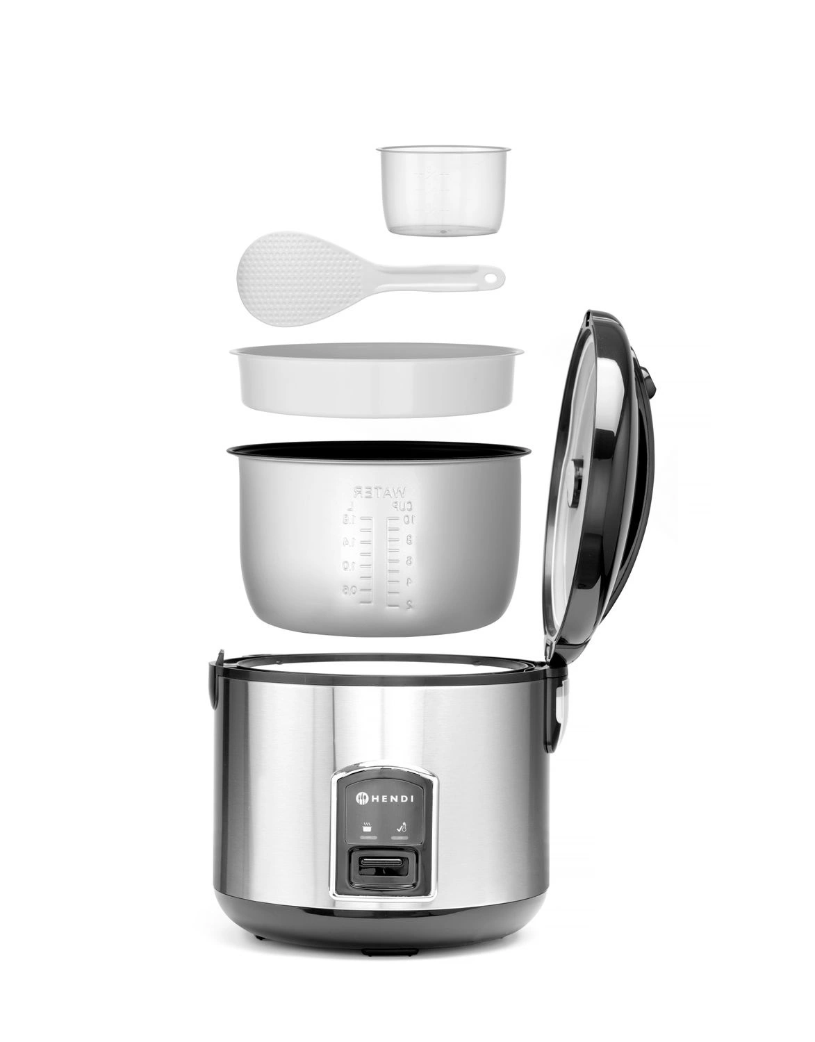 Urządzenie do gotowania ryżu, 1.8 l, 0.7 kW | HENDI 240410
