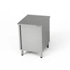 Stół roboczy nierdzewny z szafką 60x70x85 cm | FORGAST