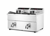 Frytownica indukcyjna 2-komorowa Kitchen Line 2x8 l | HENDI 215029