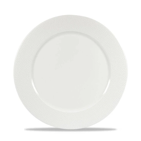 Talerz porcelanowy płytki z szerokim rantem Isla śr. 30,5 cm | FINE DINE WHISIP121