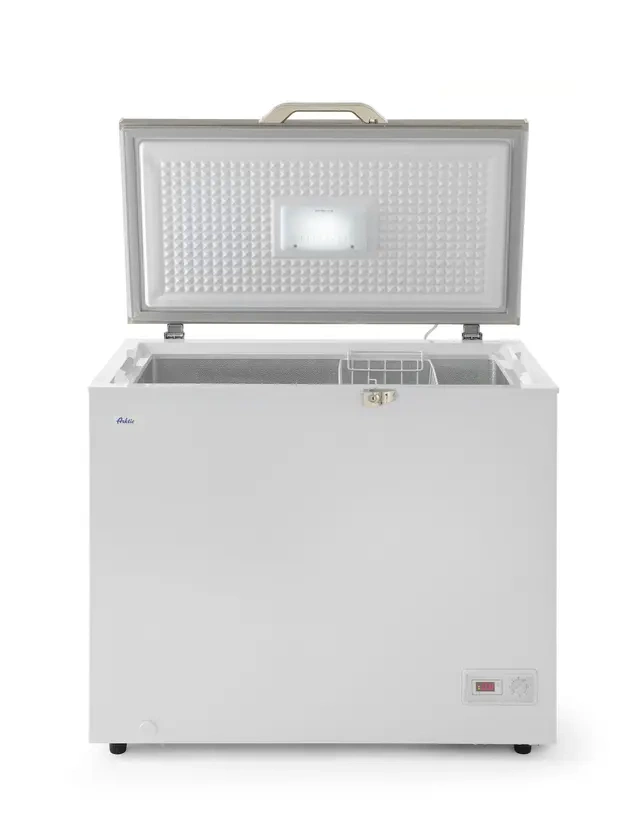Zamrażarka skrzyniowa 190 l, statyczny układ chłodzenia, zamek, 0.12 kW | ARKTIC 233856