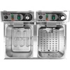Frytownica elektryczna 2-komorowa 2x8 l | YATO YG-04623