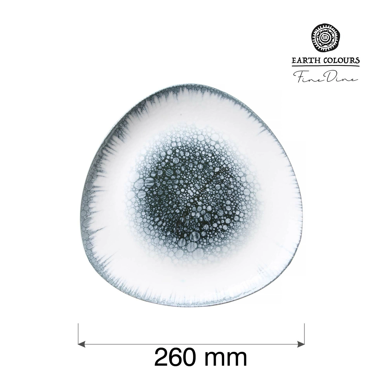 Talerz trójkątny Infinity 27x27 cm | FINE DINE 769195