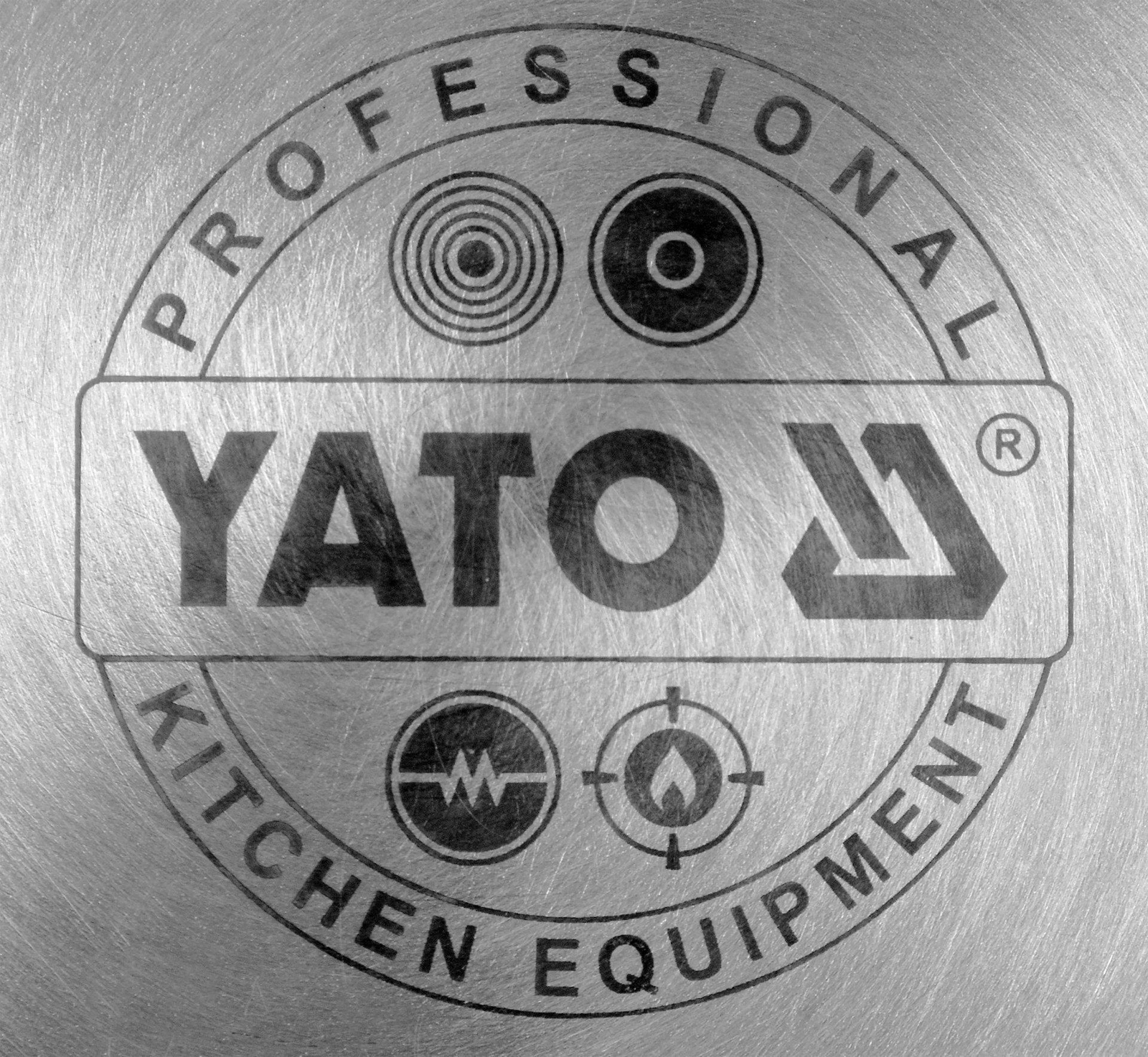 Garnek ze stali nierdzewnej wysoki - poj. 36l z pokrywką | YATO YG-00016