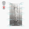 Piec konwekcyjno-parowy bojlerowy Millenial Touch Screen Gastro 11 x GN 1/1, elektryczny, z automatycznym systemem myjącym i sondą | TECNOEKA MKF1111VTS