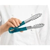Szczypce do serwowania HACCP, zielone, 24 cm | FORGAST FG11122
