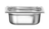 Pojemnik GN 1/6 gł. 6,5 cm ze stali nierdzewnej KITCHEN LINE | HENDI 806623