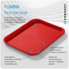 Taca fast food czerwona wym. 45x35 cm | FORGAST FG12531