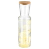 Karafka szklana Lines z korkiem, 750 ml | APS 10738