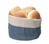 Worek na pieczywo z bawełny okrągły ciemnoniebieski 20 cm | HENDI 429037