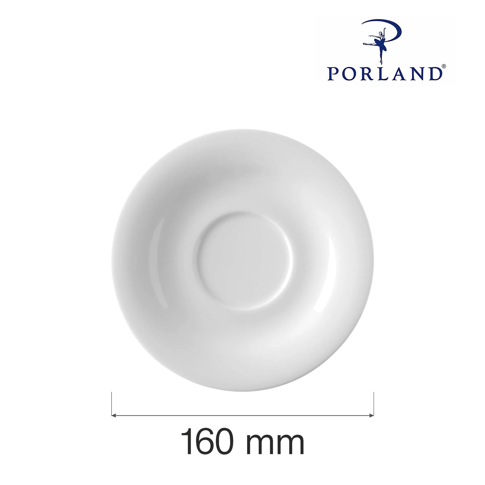 Spodek porcelanowy śr. 16 cm Dove | FINE DINE 04ALM000068