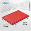 Deska do krojenia HACCP czerwona 60x40 cm | FORGAST FG12611