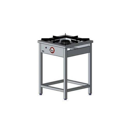 Taboret gastronomiczny gazowy 1-palnikowy | EGAZ TG-110.II