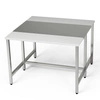 Stół roboczy centralny z 2 elementami do krojenia  160x140x85 cm | FORGAST