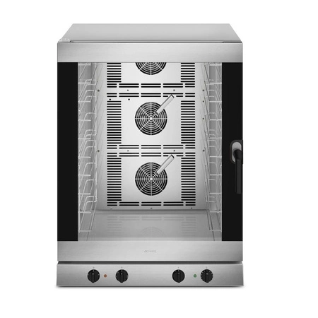 Piec konwekcyjno-parowy elektryczny ALFA 10 GN 1/1 lub 10 blach 60x40 cm | SMEG ALFA1035H-2