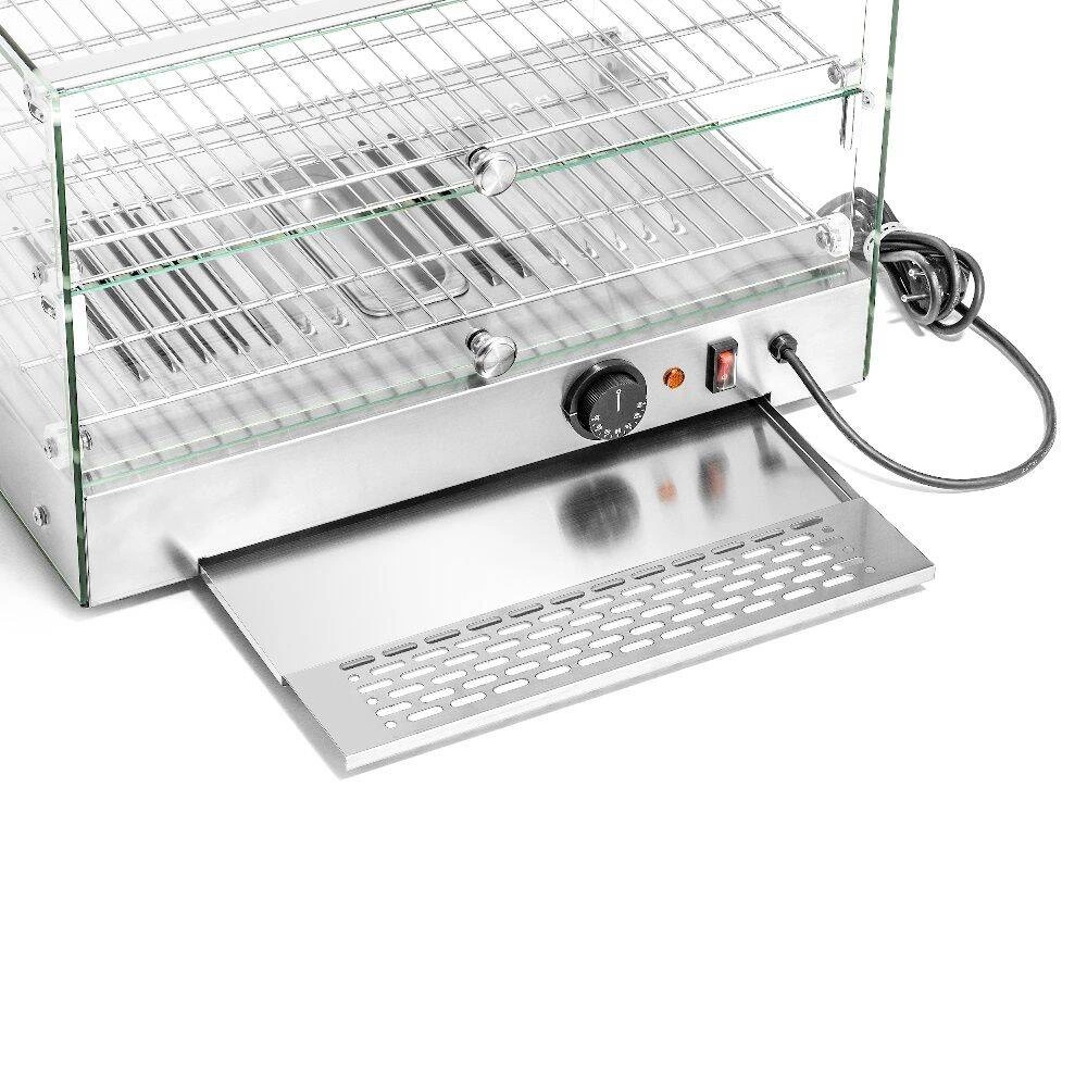 Witryna grzewcza 2-poziomowa, 45 l, 0.8 kW | FORGAST FG09624