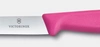 Nóż do warzyw i owoców Swiss Classic, ostrze gładkie, różowy, dł. ostrza 10 cm | VICTORINOX 6.7705.C1