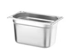 Pojemnik GN 1/4 gł. 15 cm ze stali nierdzewnej KITCHEN LINE | HENDI 806548