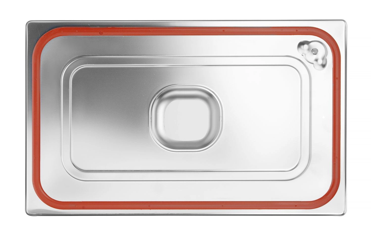 Pokrywka GN 1/1 z uszczelką silikonową | HENDI 802601