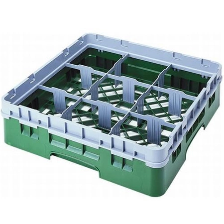 Kosz do szkła 9 przegródek - 50x50cm | CAMBRO 9S638