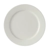 Talerz porcelanowy płytki Pure - 27 cm | FINE DINE 763032