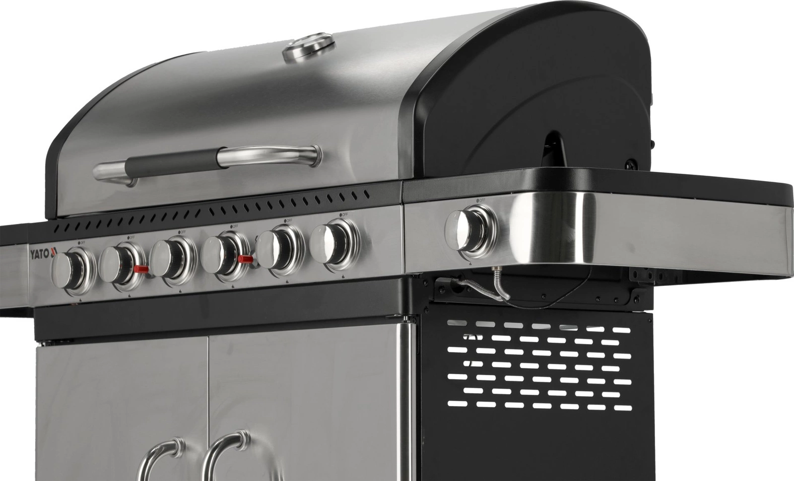 Grill zewnętrzny gazowy Zushi 6+1 | YATO YG-20004