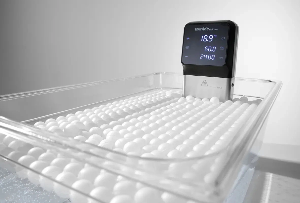 Kulki do gotowania sous-vide, 500 szt., biały, polipropylenu, 2 cm | HENDI 551998