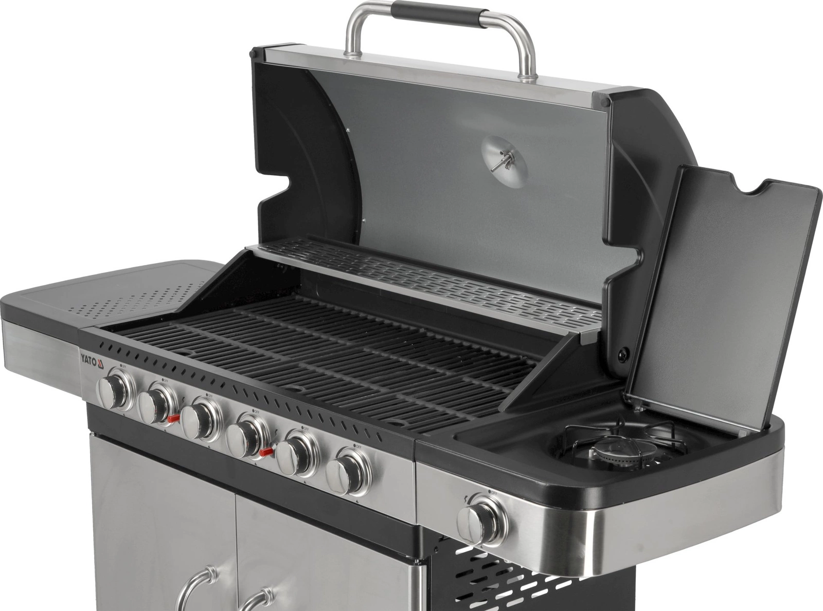 Grill zewnętrzny gazowy Zushi 6+1 | YATO YG-20004