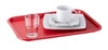 Taca FAST FOOD czerwona, 41x30.5x2.5 cm | APS 535