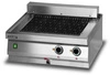 Grill wodny z rusztem żeliwnym, elektryczny, nastawny, 70x65x27 cm,  9 kW | LOZAMET LER600