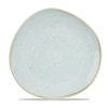 Talerz porcelanowy płytki Duck Egg Blue śr. 28,6 cm | FINE DINE SDESOG111
