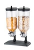 Dozownik płatków śniadaniowych, podwójny Duo FRESH & EASY, 2x4.5 l | APS 11841