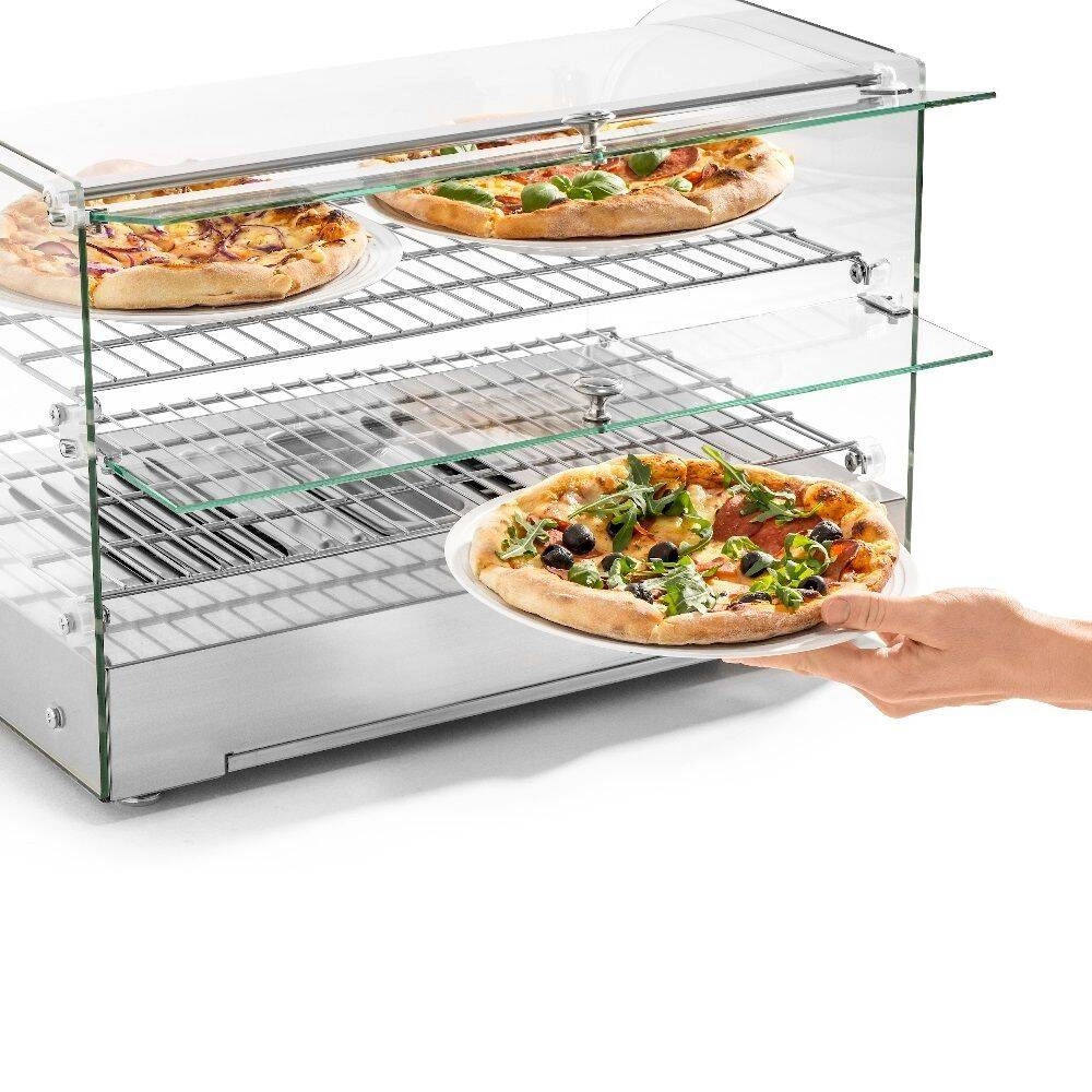 Witryna grzewcza 2-poziomowa, 45 l, 0.8 kW | FORGAST FG09624