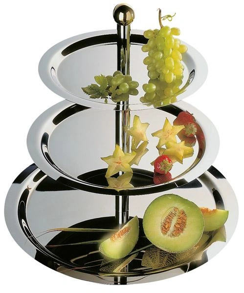 Etażerka bufetowa trójpoziomowa FINESSE, 48x50 cm | APS 33248