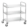 Wózek kelnerski nierdzewny 3-półkowy TS301 | BARTSCHER A300073