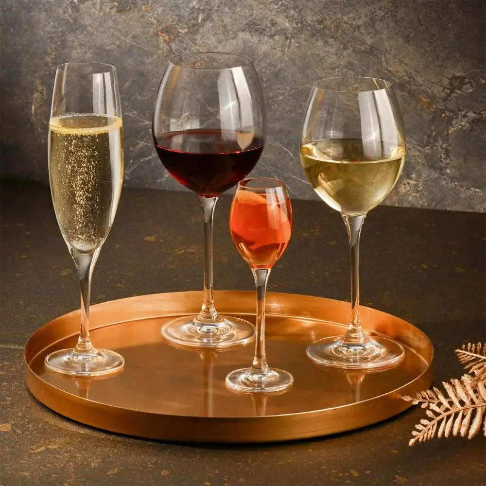 Kieliszki do wina białego Venezia, 280 ml - komplet 6 sztuk | KROSNO GLASS F578235025038000