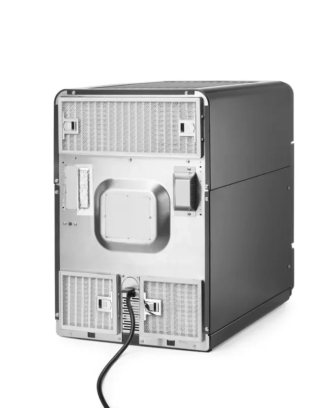 Piec konwekcyjno-mikrofalowy CombiTurbo , 18 L, czarny, 230V/3000 W | HENDI 281277