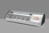 Witryna chłodnicza do sushi, 63 l, LED, 3-7°C, 130.7x45x33 cm | HENDI 233757